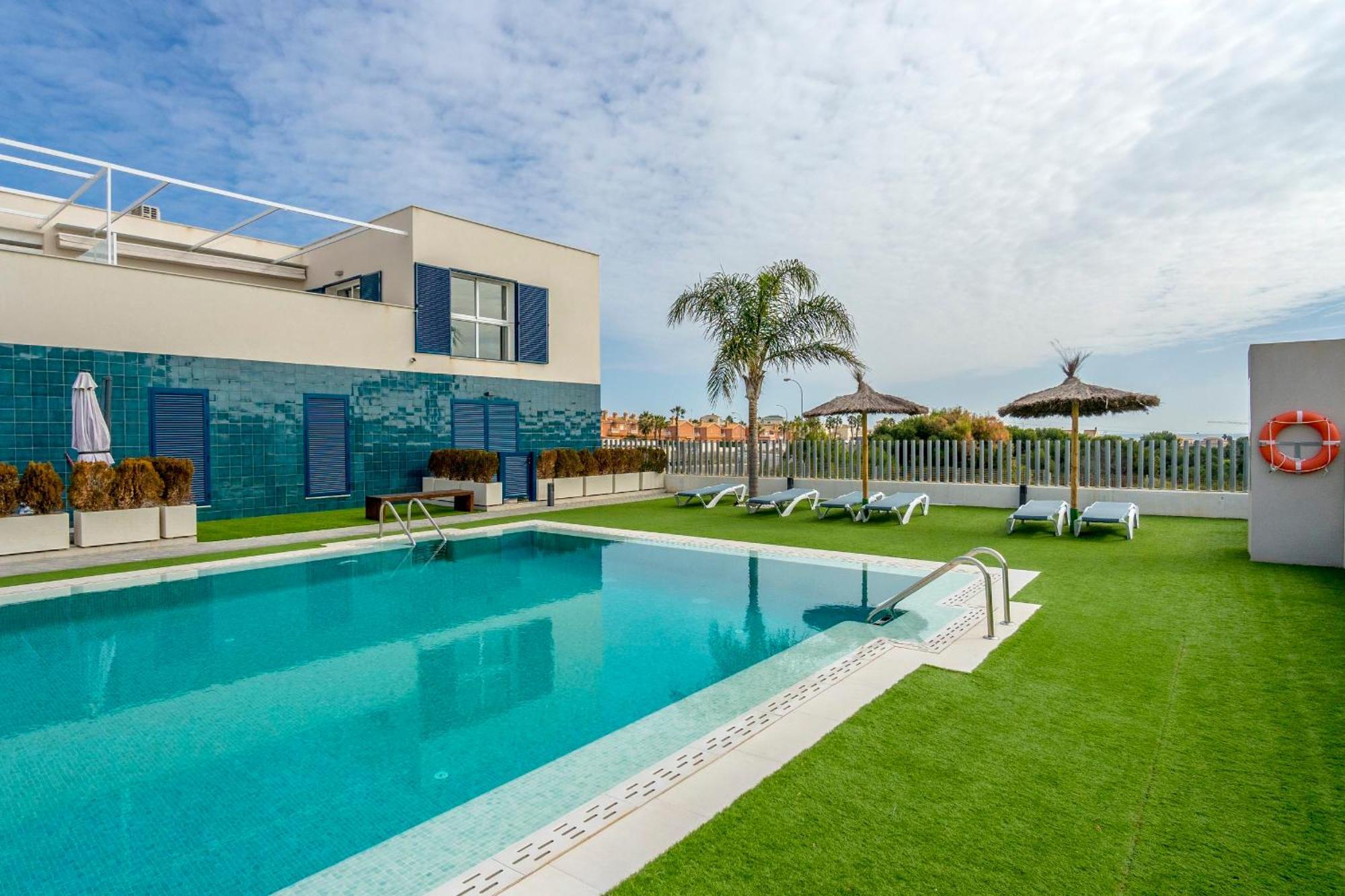 Turquesa Del Mar - Sun & Beach & Golf & Bike - Large Terrace Ground-Floor Spanish Apartment Dehesa de Campoamor  Exterior photo