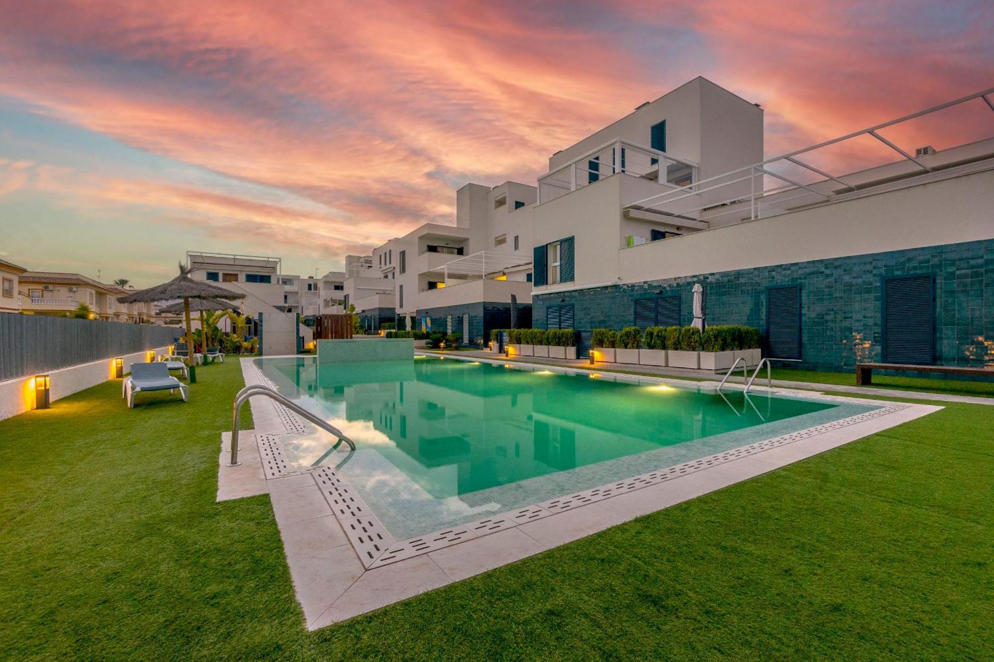 Turquesa Del Mar - Sun & Beach & Golf & Bike - Large Terrace Ground-Floor Spanish Apartment Dehesa de Campoamor  Exterior photo