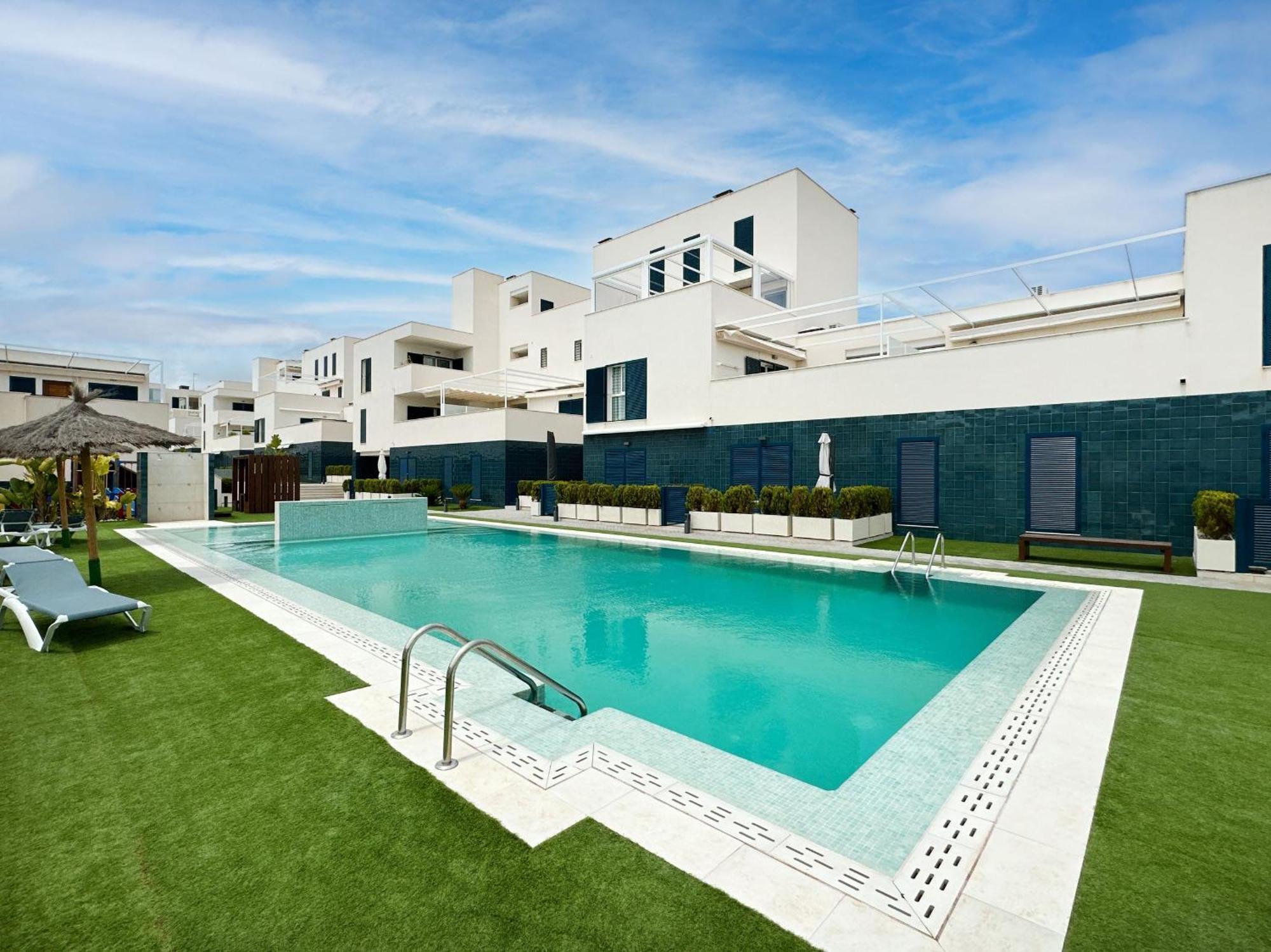Turquesa Del Mar - Sun & Beach & Golf & Bike - Large Terrace Ground-Floor Spanish Apartment Dehesa de Campoamor  Exterior photo