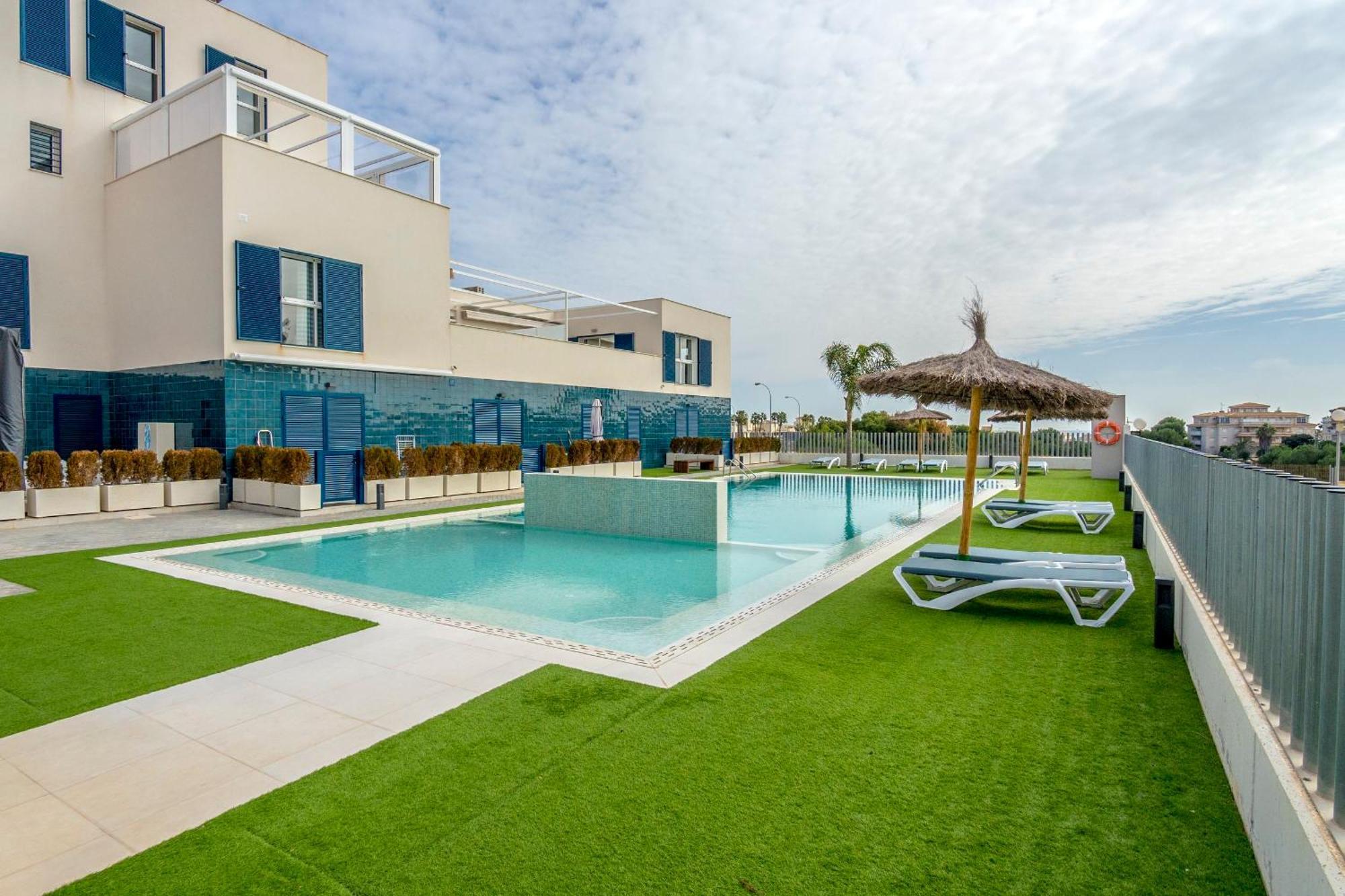 Turquesa Del Mar - Sun & Beach & Golf & Bike - Large Terrace Ground-Floor Spanish Apartment Dehesa de Campoamor  Exterior photo